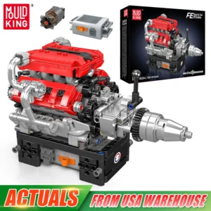 Buildable V8 Engine Toy